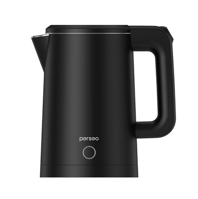 Fervedor Hotel Duplo Corpo Preto Serene 1L